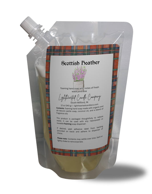 Scottish Heather Foaming Soap (Refill)