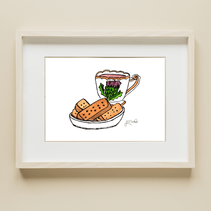 Scottish Shortbread Art Print