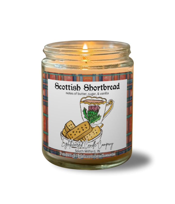 Scottish Shortbread Candle
