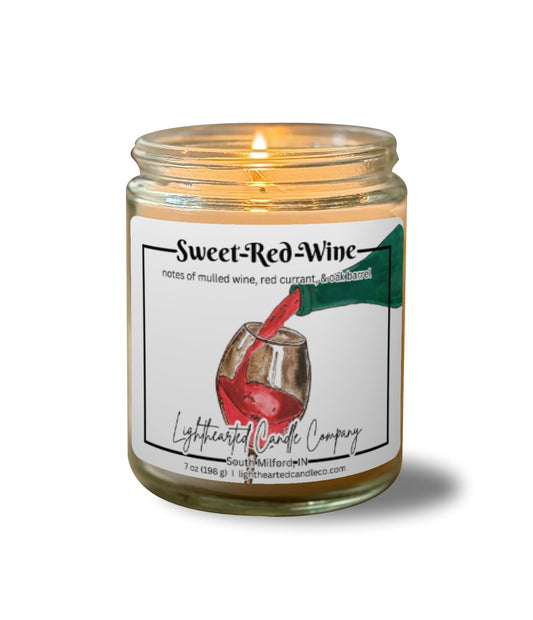 Sweet Red Wine Candle