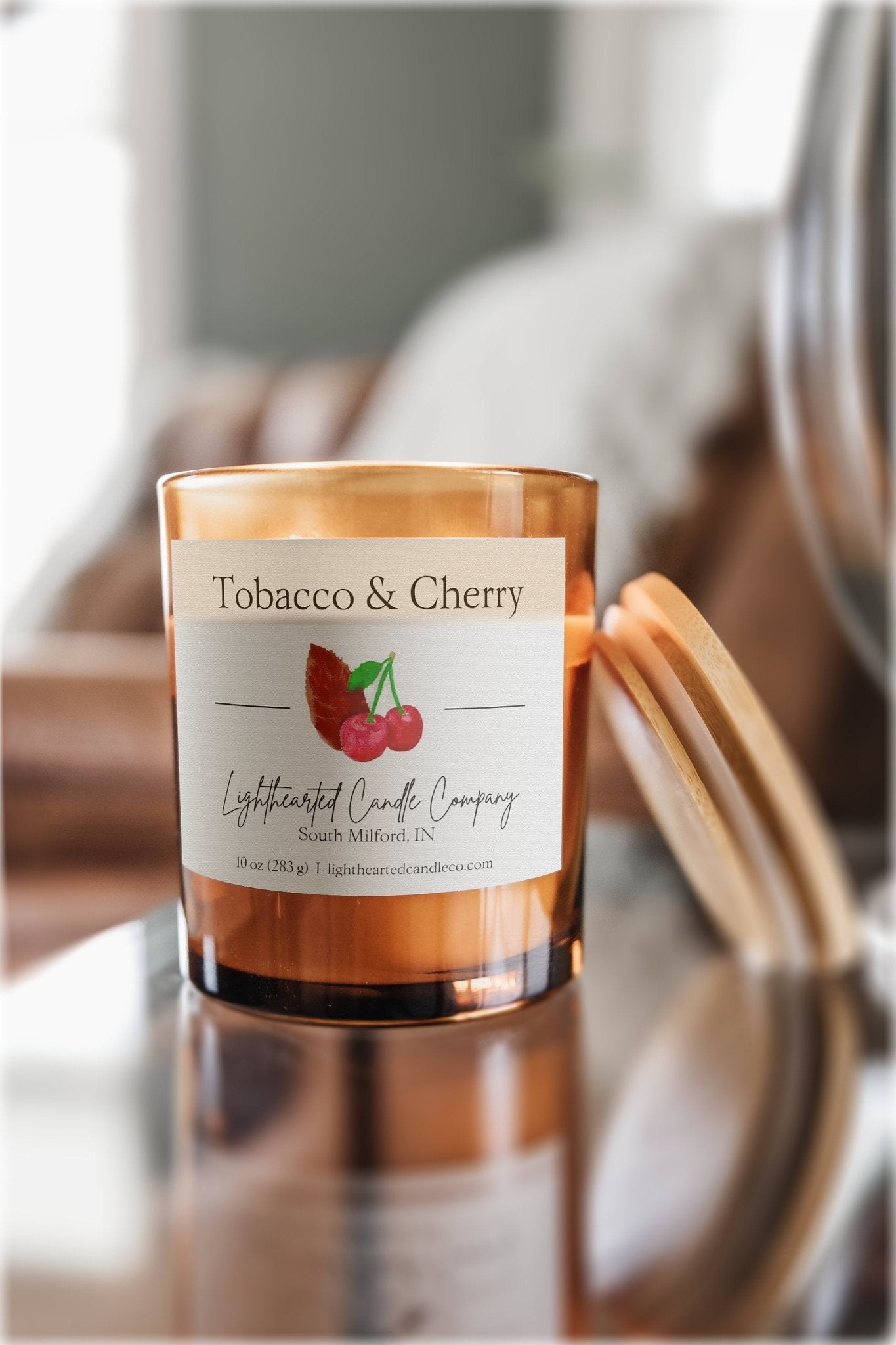 Tobacco & Cherry Candle