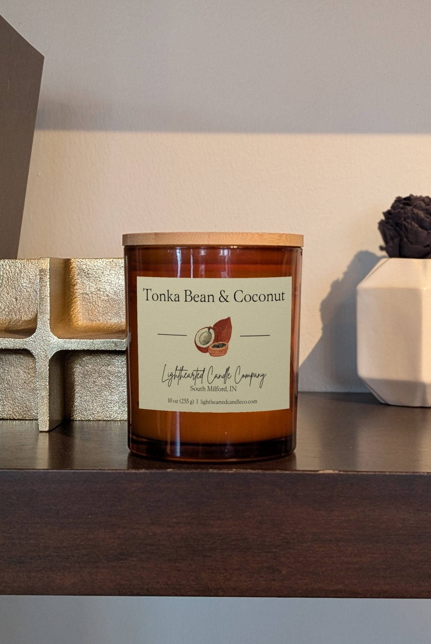 Tonka Bean & Coconut Candle