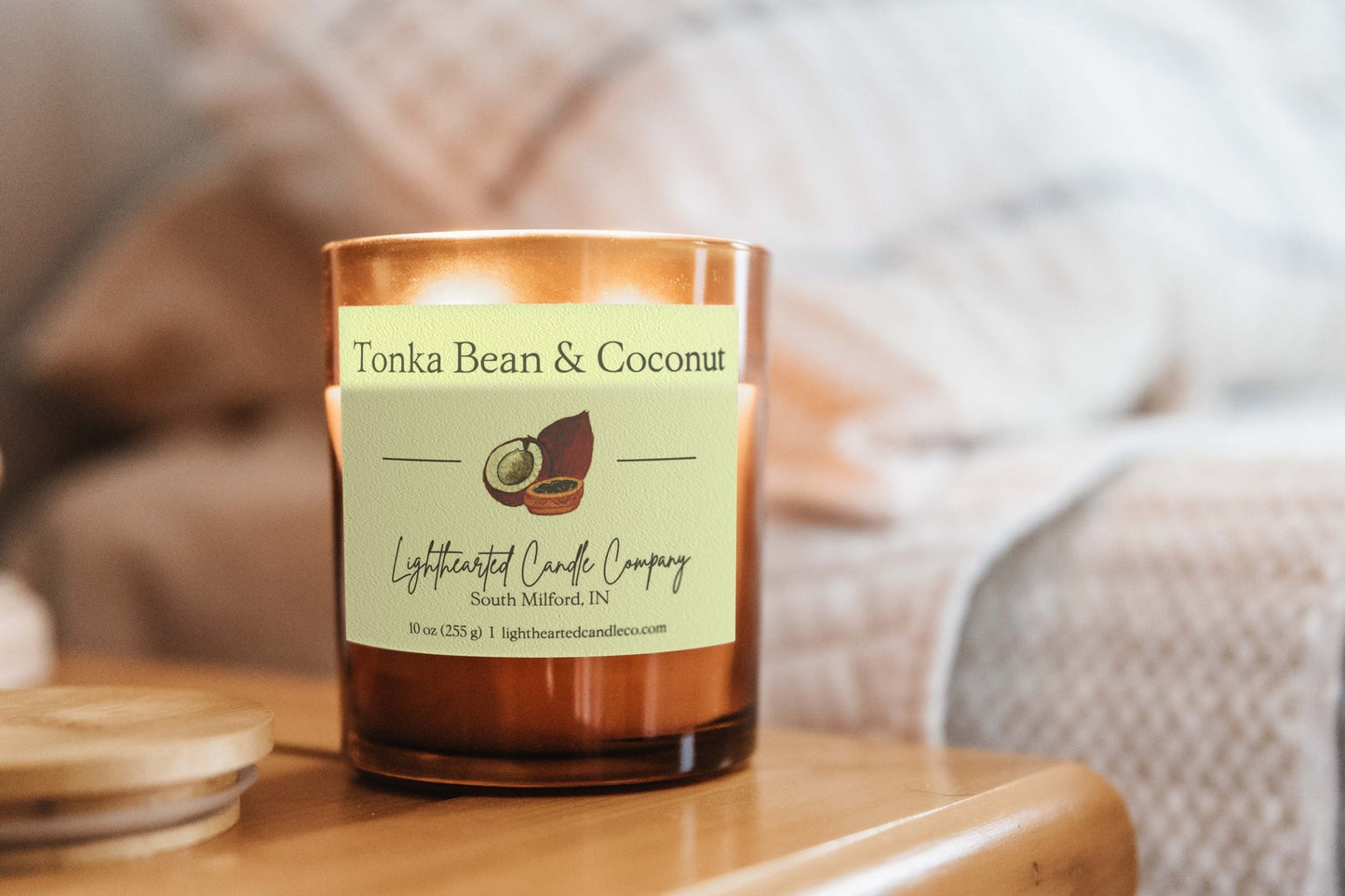Tonka Bean & Coconut Candle