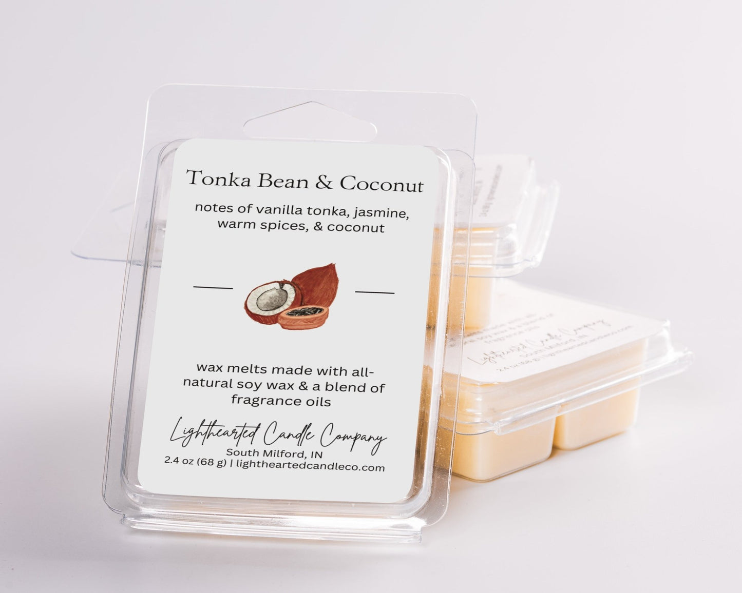 Tonka Bean & Coconut Wax Melt
