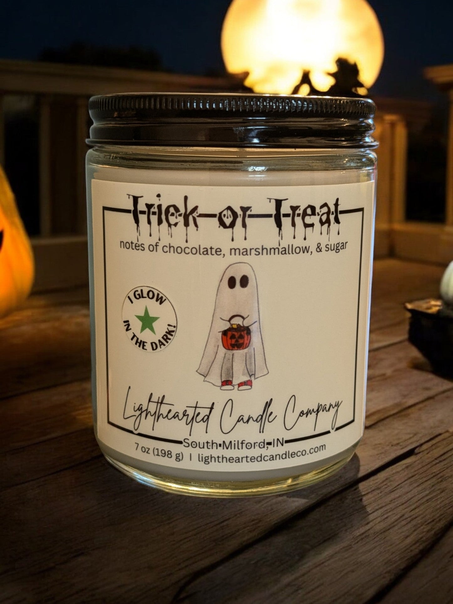 Trick or Treat Candle