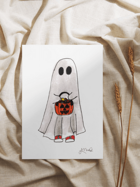 Trick or Treat Greeting Card