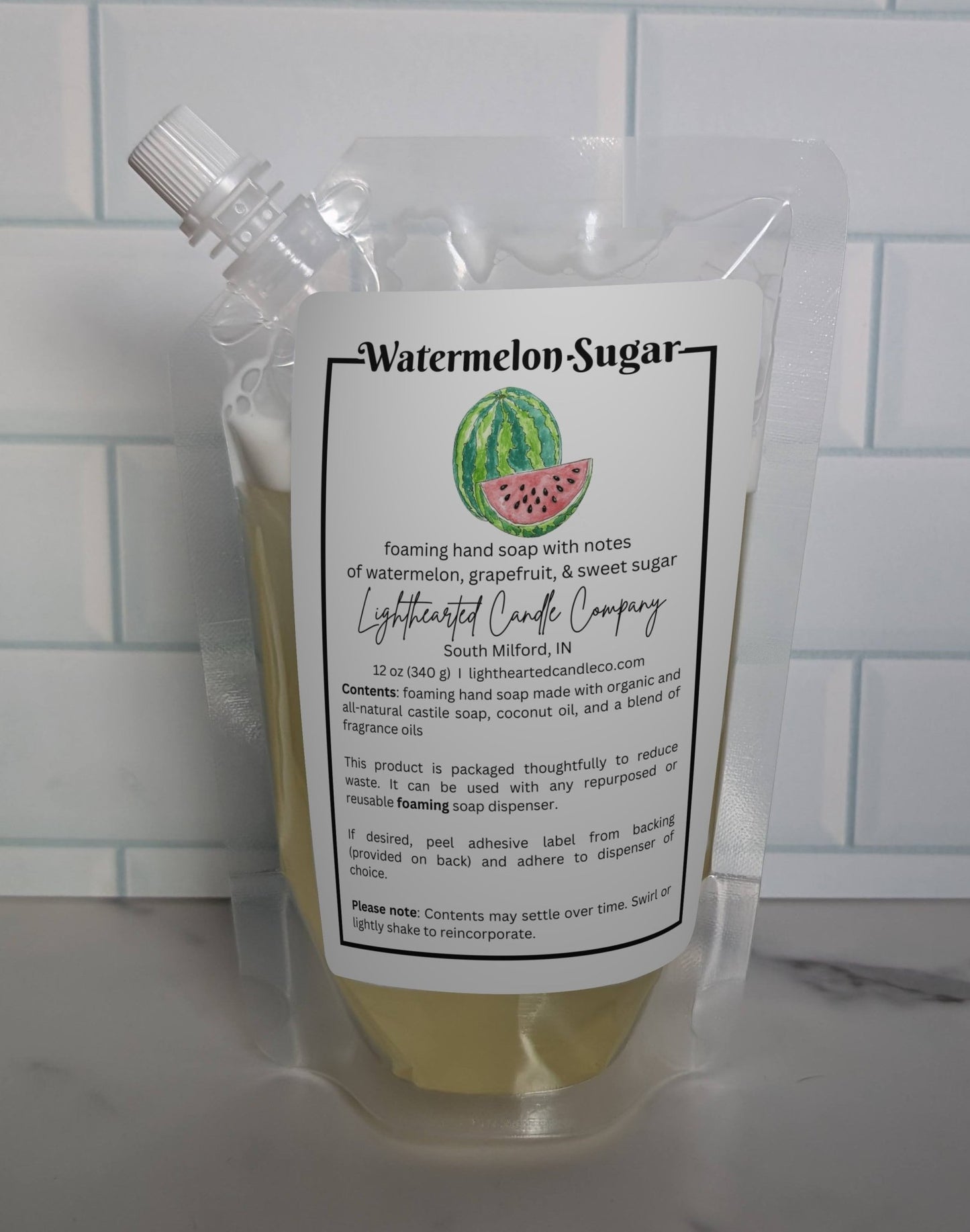 Watermelon Sugar Foaming Soap (Refill)