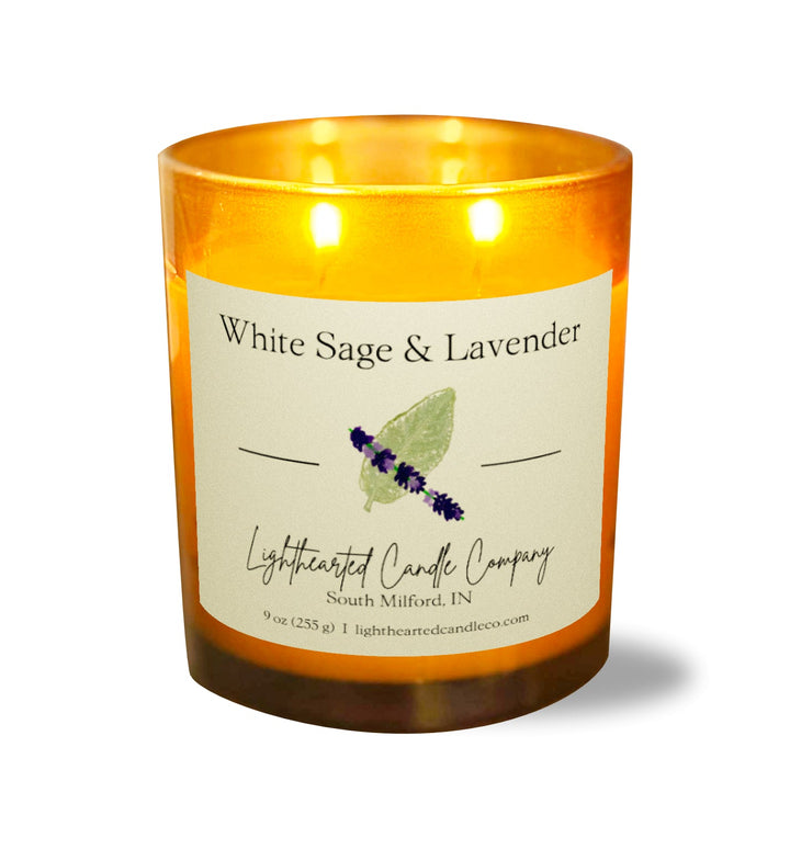 White Sage & Lavender Candle