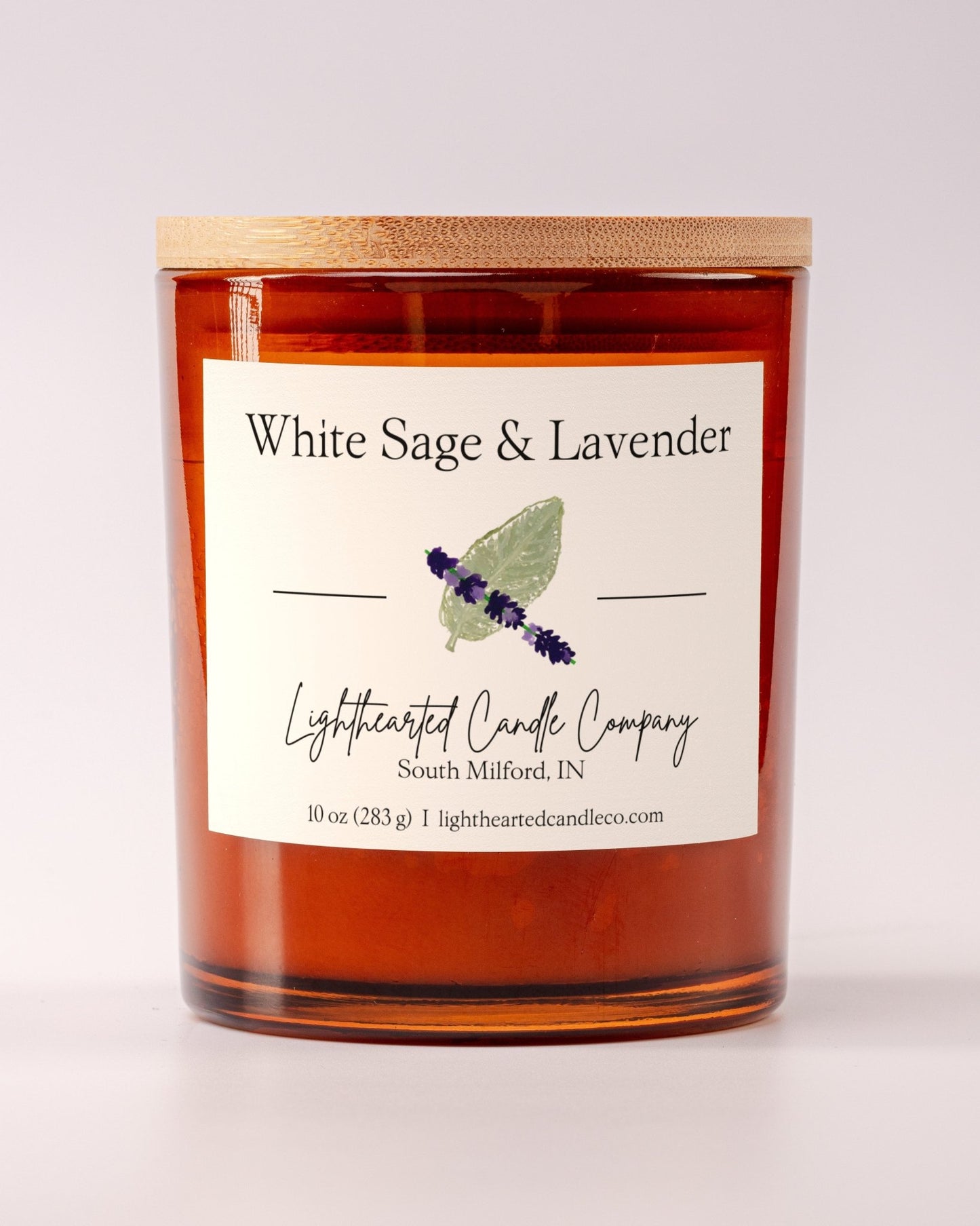 White Sage & Lavender Candle