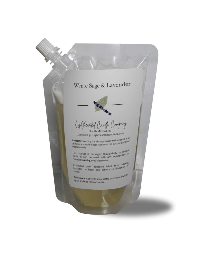 White Sage & Lavender Foaming Soap (Refill)