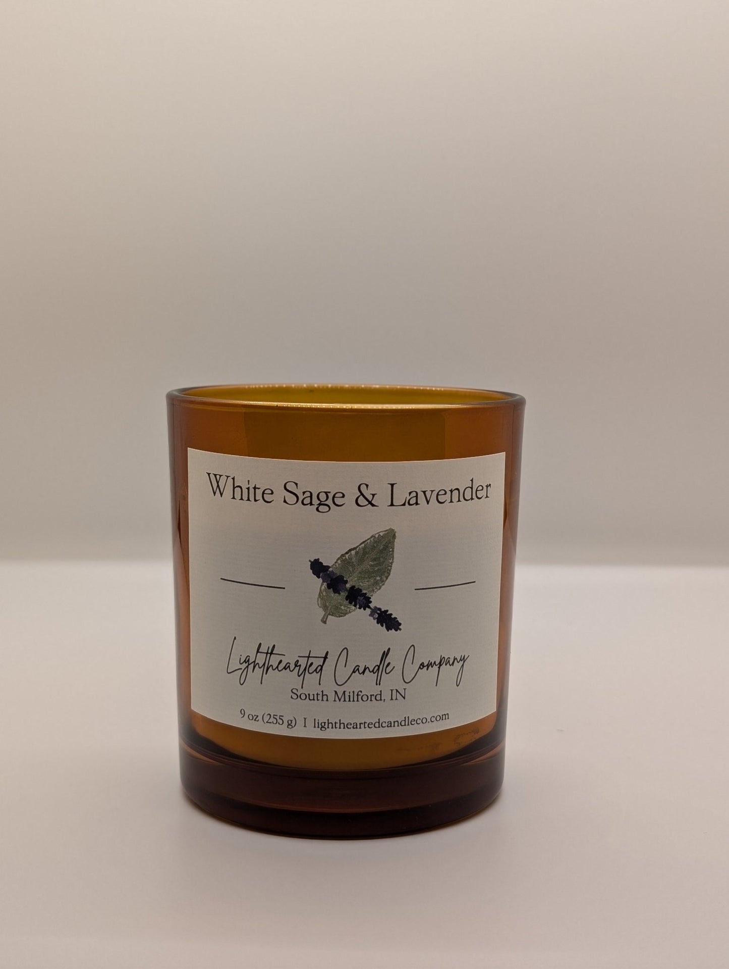 White Sage & Lavender Candle